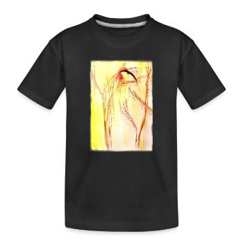  bee-eater - Kids' Premium Organic T-Shirt - black - Front