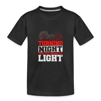 Pyrotechnicien Pétard Pyro Crew - T-shirt bio Premium Enfant - noir - Devant