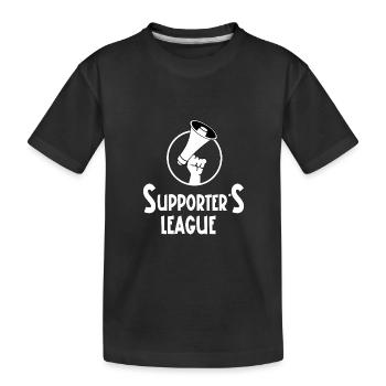 supporter's league - T-shirt bio Premium Enfant - noir - Devant