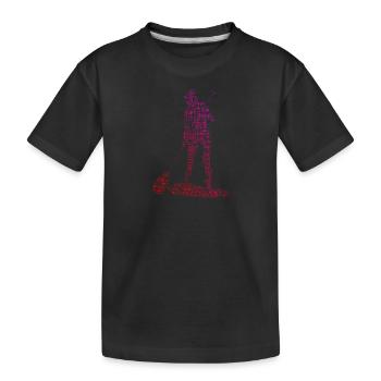 Stand up Paddle Pour Homme Stand up Paddle Board - T-shirt bio Premium Enfant - noir - Devant