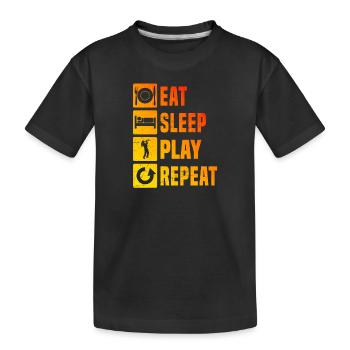Jazz TrumpetEr Trumpet Player Trumpet Trumpet - Kids' Premium Organic T-Shirt - black - Front