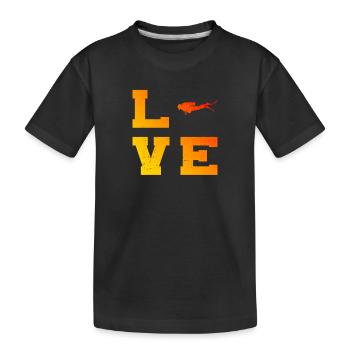 Scuba Diver Divers Diving Diver Scuba Divers - Kids' Premium Organic T-Shirt - black - Front