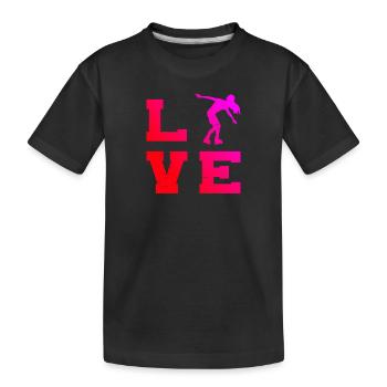 Patin à roulettes Patins à roulettes pour hommes Patins à roulettes - T-shirt bio Premium Enfant - noir - Devant
