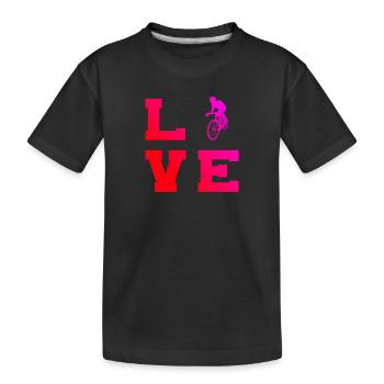 Road Bike Road Bike Road Bike Men Road Bike - Kids' Premium Organic T-Shirt - black - Front