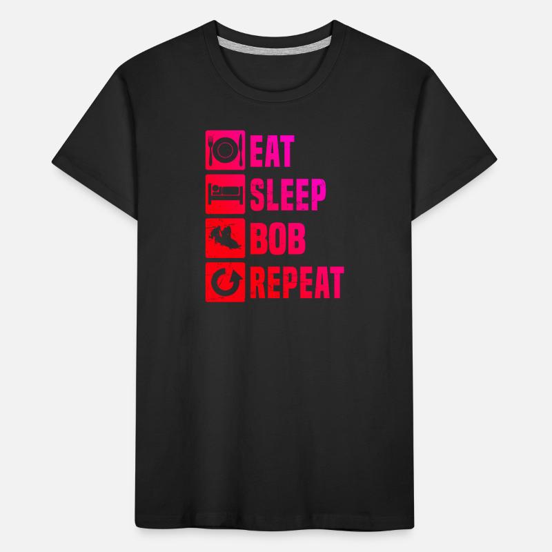 Bobsleigh Bobsleigh à deux bobsleigh Piste de bobsleigh T-shirt bio Premium Enfant