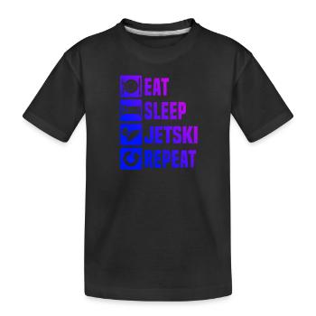 Jet ski femme Jet Ski Homme Jet Ski - T-shirt bio Premium Enfant - noir - Devant