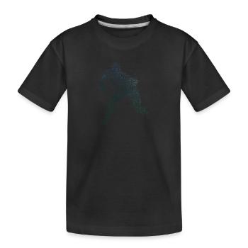 Hockey sur glace Joueurs de hockey sur glace Joueurs de hockey sur glace - T-shirt bio Premium Enfant - noir - Devant