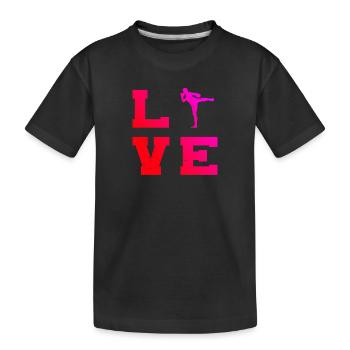 Muay Thai Thai Boxing Thai Boxer Thai Boxing Men - T-shirt bio Premium Enfant - noir - Devant