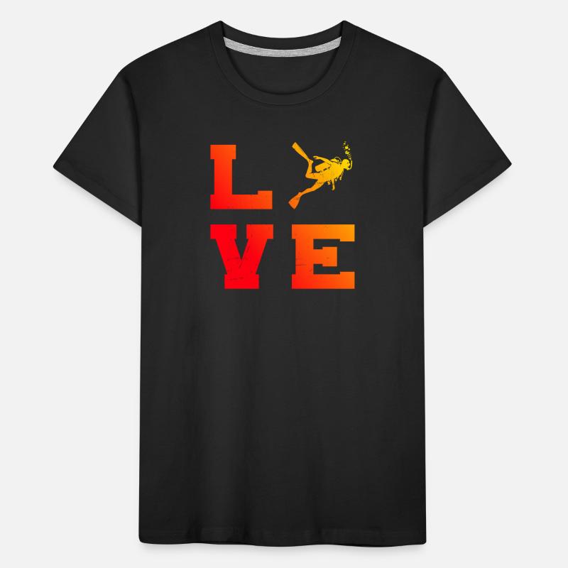 Plongeuse Femmes Plongeuse Plongée Libre Plongée Plongée Plongée Plongée T-shirt bio Premium Enfant