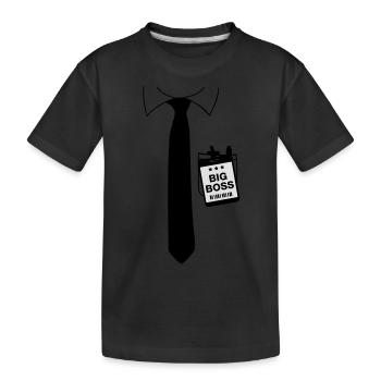 big_boss__f2 - T-shirt bio Premium Enfant - noir - Devant