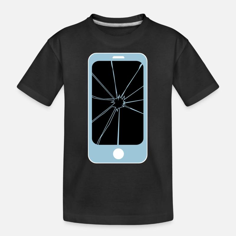 spider app - T-shirt bio Premium Enfant - noir