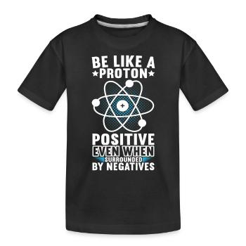 Physics Chemistry Chemist - Kids' Premium Organic T-Shirt - black - Front
