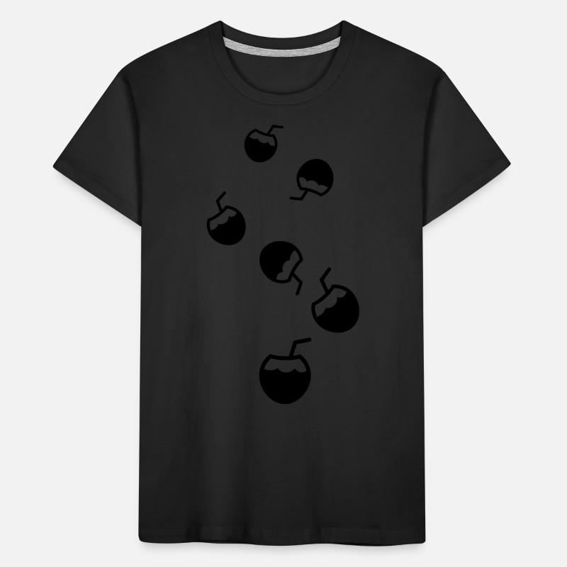 Icône de l’icône de la noix de T-shirt bio Premium Enfant