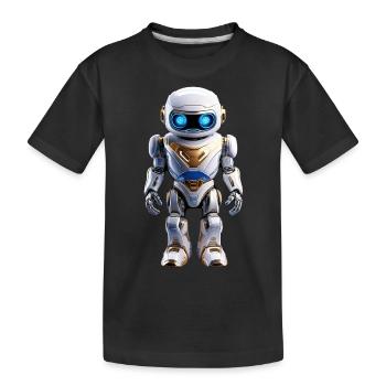 Je suis un robot - T-shirt bio Premium Enfant - noir - Devant