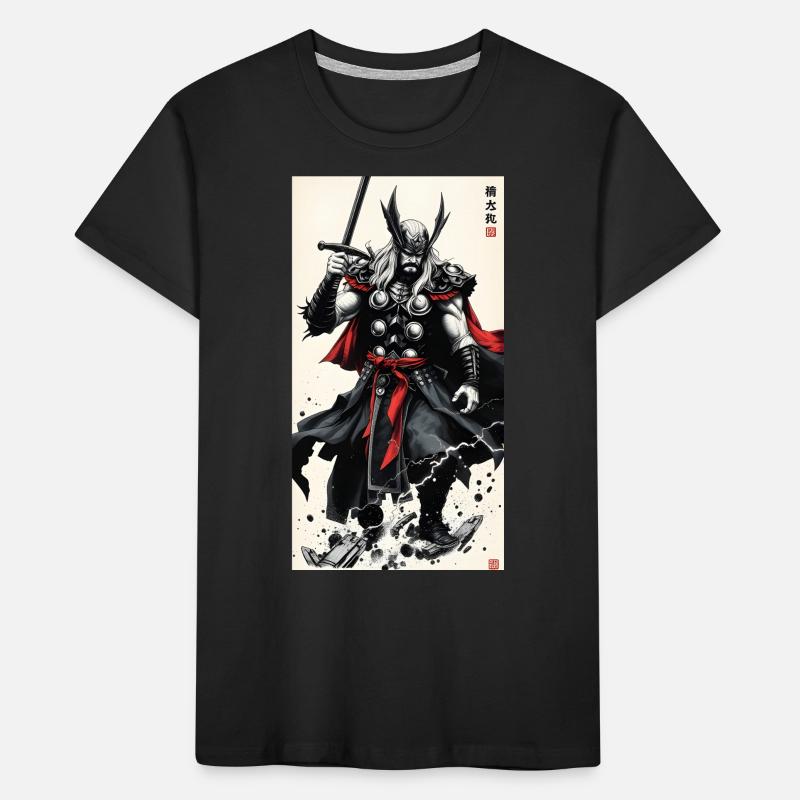 Samurai Thor Kinder Premium Bio T-Shirt