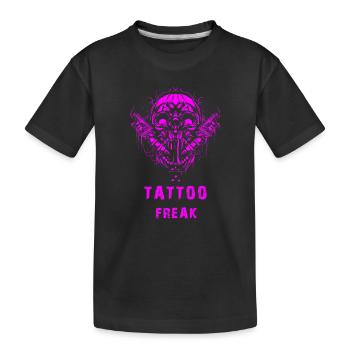 Tattoo Freak - Kinder Premium Bio T-Shirt - Schwarz - Vorne