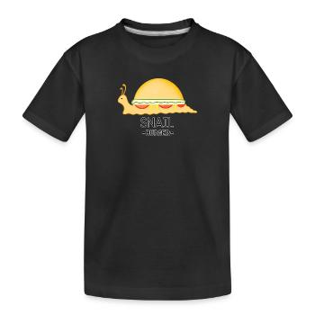 Schneckenburger Illustration - T-shirt bio Premium Enfant - noir - Devant