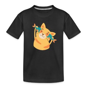 silure - T-shirt bio Premium Enfant - noir - Devant