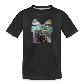 Du bist Wichtig - Kinder Premium Bio T-Shirt - Schwarz - Vorne