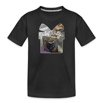 Du bist Wichtig - Kinder Premium Bio T-Shirt - Schwarz - Vorne