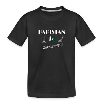 Pakistan zindabad - T-shirt bio Premium Enfant - noir - Devant