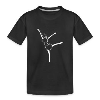 Mouton Ballerine Ballet Danse - T-shirt bio Premium Enfant - noir - Devant