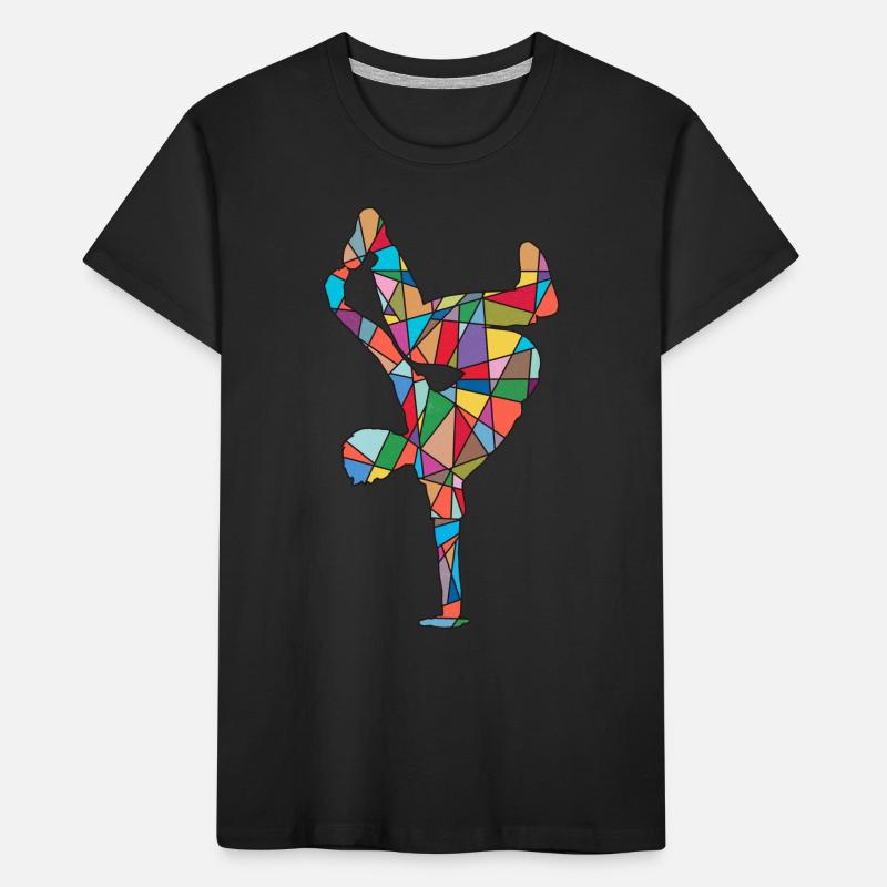 Breakdance Danse Breakdancer Breakdancer Garçons T-shirt bio Premium Enfant