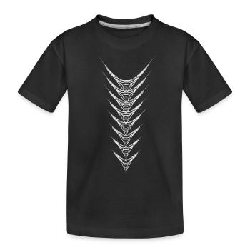 Cyber - Kinder Premium Bio T-Shirt - Schwarz - Vorne