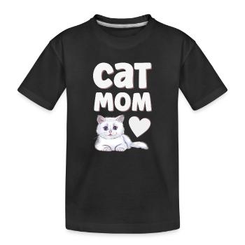 Chats Chats - T-shirt bio Premium Enfant - noir - Devant