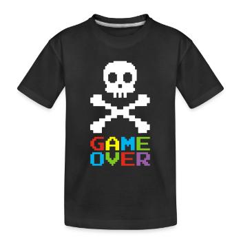 Fin de partie - T-shirt bio Premium Enfant - noir - Devant
