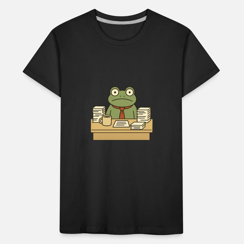 Business Frog Kids' Premium Organic T-Shirt