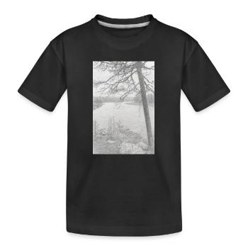 Nature - T-shirt bio Premium Enfant - noir - Devant