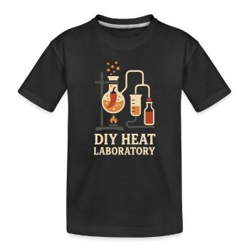 Hot Sauce Maker Fermented Chili Spicy - Kinder Premium Bio T-Shirt - Schwarz - Vorne