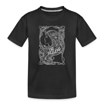 Vse Nejlepsi Jugendstil Frau - Kinder Premium Bio T-Shirt - Schwarz - Vorne