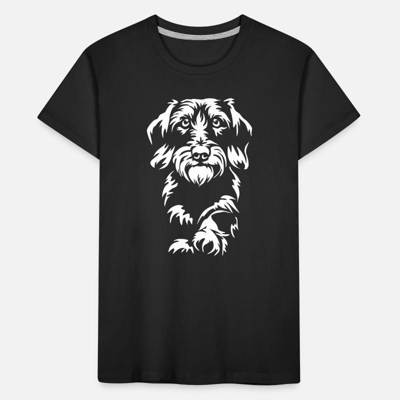 Teckel « Édition Noire » T-shirt bio Premium Enfant