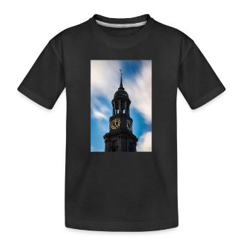 Hambourg : Église Saint-Michel (Der Michel) - T-shirt bio Premium Enfant - noir - Devant