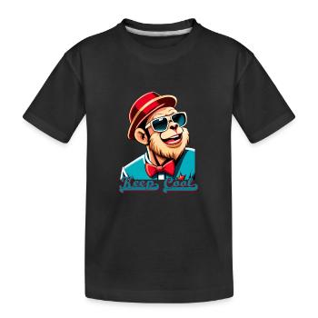 keep cool - Kinder Premium Bio T-Shirt - Schwarz - Vorne
