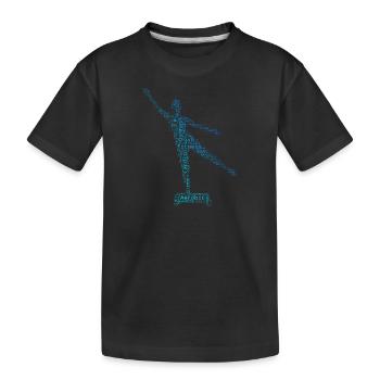Endurance Training Hommes Fitness Strength Training Ae - T-shirt bio Premium Enfant - noir - Devant