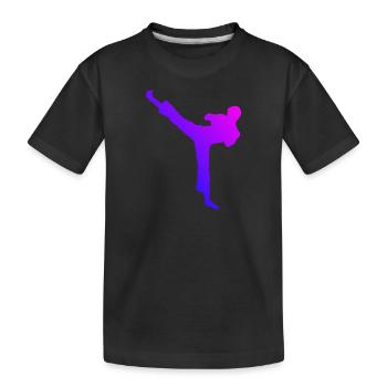 Kickboxing Kickboxer Femmes Kickboxing - T-shirt bio Premium Enfant - noir - Devant