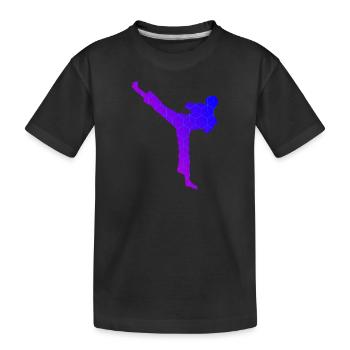 Kickboxing Kickboxing Hommes Kickboxing - T-shirt bio Premium Enfant - noir - Devant