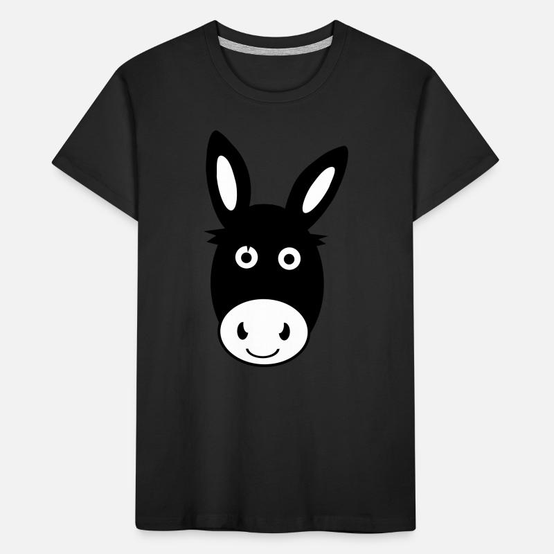 Cute Donkey Kids' Premium Organic T-Shirt