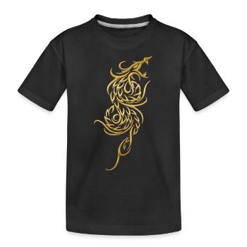 Élément de tatouage vectoriel tatouage tribal tatouages - T-shirt bio Premium Enfant - noir - Devant