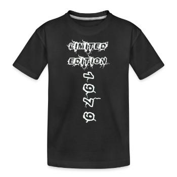 1979 - Kinder Premium Bio T-Shirt - Schwarz - Vorne