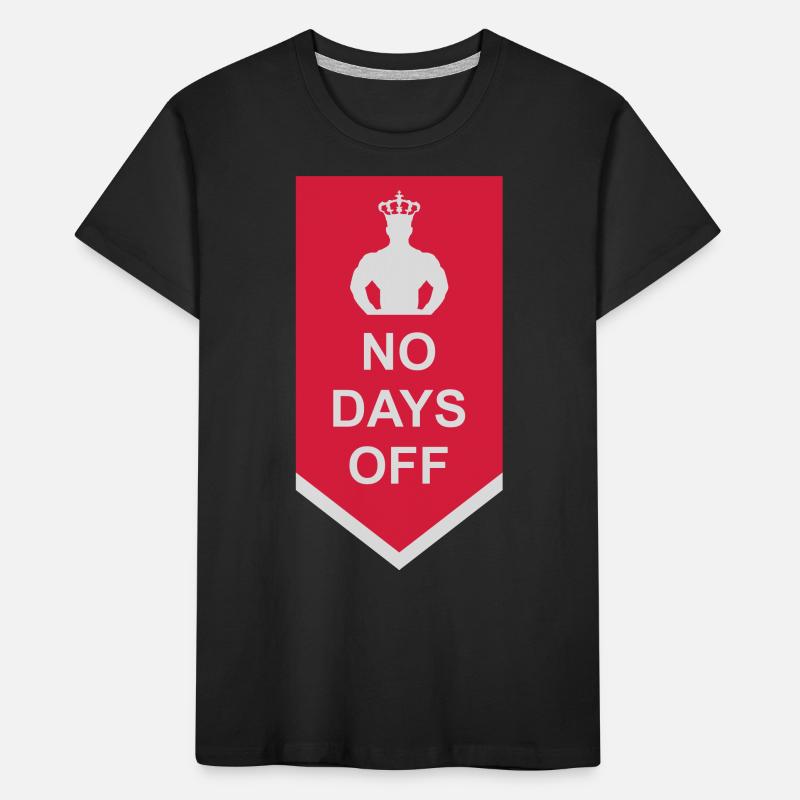 pas de jours de congé devis T-shirt bio Premium Enfant