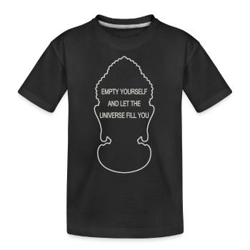 VIDEZ-VOUS - T-shirt bio Premium Enfant - noir - Devant
