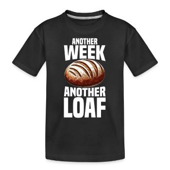 Pain au levain Pain au levain - T-shirt bio Premium Enfant - noir - Devant