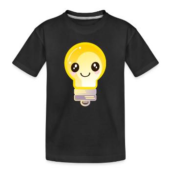 AMPOULE - T-shirt bio Premium Enfant - noir - Devant