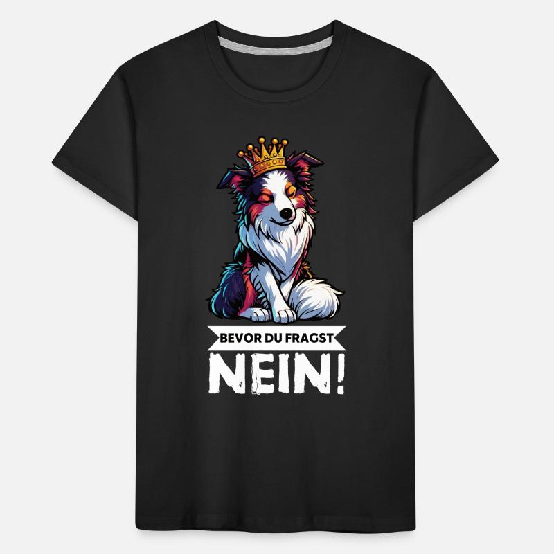 Bevor Du Fragst Australian Shepherd Aussie Aussie Kinder Premium Bio T-Shirt