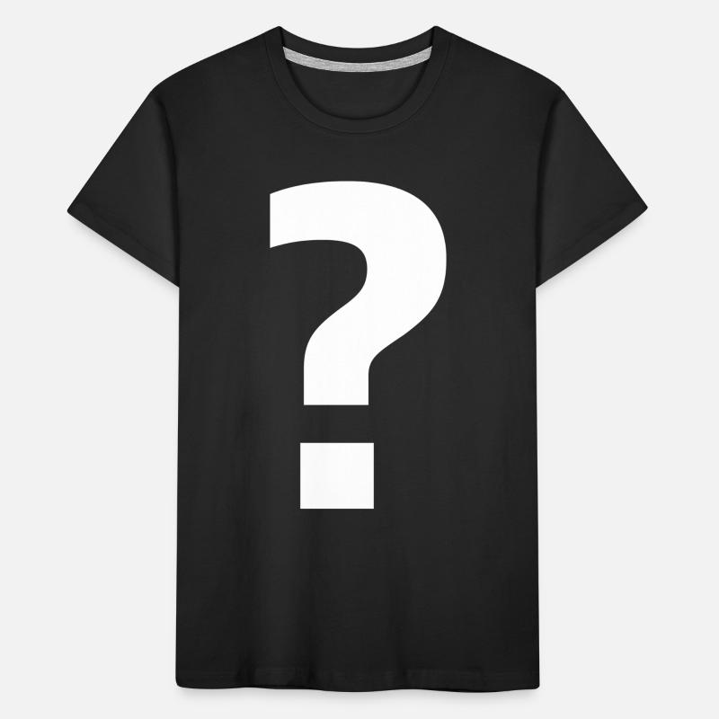 Point d’interrogation | curiosité élégante T-shirt bio Premium Enfant