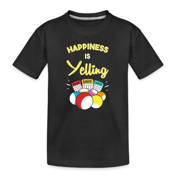 Bingo - T-shirt bio Premium Enfant - noir - Devant